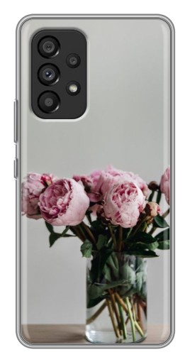 Чехол с принтом "Пионы в вазе" для Samsung Galaxy A53 (5G)