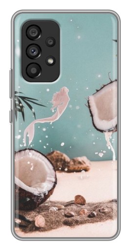 Чехол с принтом "Половинки кокоса" для Samsung Galaxy A53 (5G)