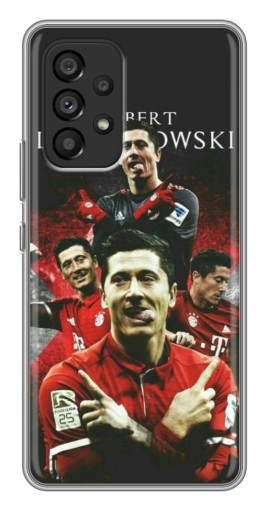 Чехол с картинкой "Польский футболист" для Samsung Galaxy A53 (5G)