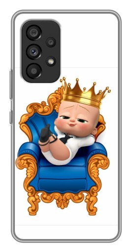 Чехол с картинкой "Ребенок Король" для Samsung Galaxy A53 (5G)