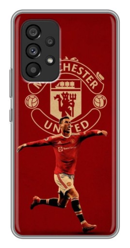 Чехол с принтом "Ronaldo в МЮ" для Samsung Galaxy A53 (5G)
