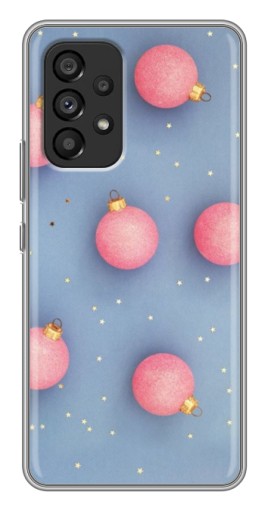 Силиконовый чехол с изображением "Розовые шары" для Samsung Galaxy A53 (5G)