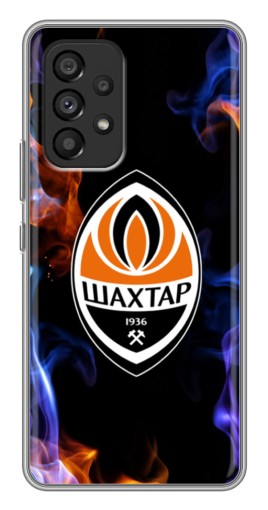 Силиконовый чехол с изображением "Шахтер в огне" для Samsung Galaxy A53 (5G)