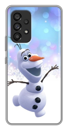 Чехол с печатью "Снеговик Олаф" для Samsung Galaxy A53 (5G)