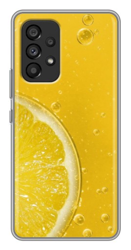 Силиконовый чехол с изображением "Сочный лимон" для Samsung Galaxy A53 (5G)