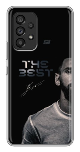 Чехол с принтом "The Best Messi" для Samsung Galaxy A53 (5G)