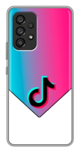 Чехол с печатью "Tiktok Logo" для Samsung Galaxy A53 (5G)