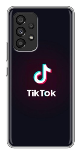 Чехол с принтом "TikTok темный" для Samsung Galaxy A53 (5G)