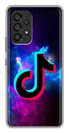 Чехол с принтом "ТикТок в космосе" для Samsung Galaxy A53 (5G)