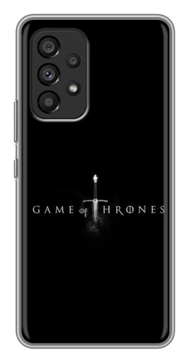 Силиконовый чехол с изображением "Вилирийский меч" для Samsung Galaxy A53 (5G)