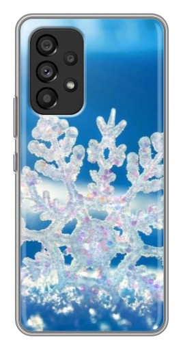 Чехол с картинкой "Яркая снежинка" для Samsung Galaxy A53 (5G)