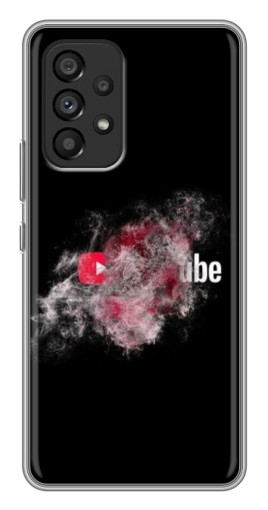 Чехол с печатью "Яркий Ютуб" для Samsung Galaxy A53 (5G)