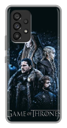 Чехол с печатью "Зима близко" для Samsung Galaxy A53 (5G)