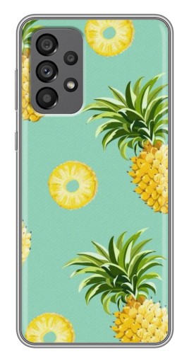 Силиконовый чехол с изображением "Ананасик" для Samsung Galaxy A73 (5G)