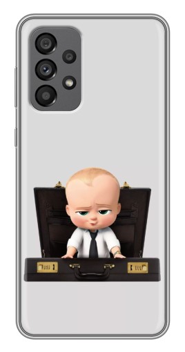 Чехол с печатью "Босс с чемоданом" для Samsung Galaxy A73 (5G)