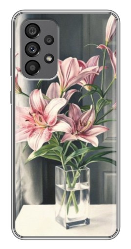 Чехол с картинкой "Букет лилии" для Samsung Galaxy A73 (5G)