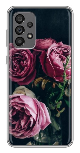 Силиконовый чехол с изображением "Букет роз" для Samsung Galaxy A73 (5G)