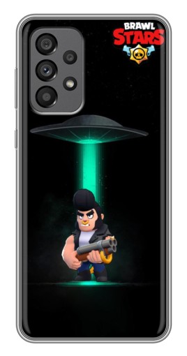 Чехол с картинкой "Bull инопланетянин" для Samsung Galaxy A73 (5G)