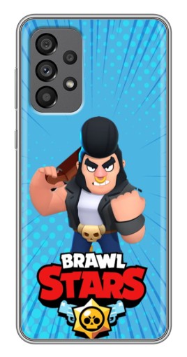 Чехол с печатью "Булл из Бравл Старс" для Samsung Galaxy A73 (5G)