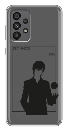 Силиконовый чехол с изображением "Death Note Кира" для Samsung Galaxy A73 (5G)