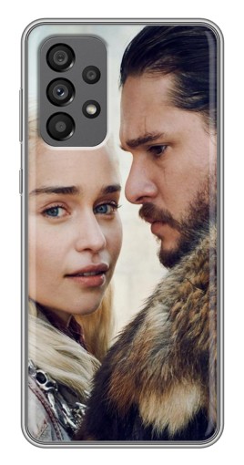 Чехол с принтом "Дейнерис и Сноу" для Samsung Galaxy A73 (5G)