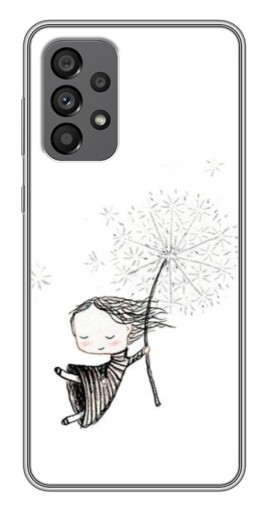 Чехол с принтом "Девочка с одуванчиком" для Samsung Galaxy A73 (5G)