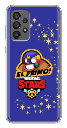 Чехол с печатью "El Primo в маске" для Samsung Galaxy A73 (5G)