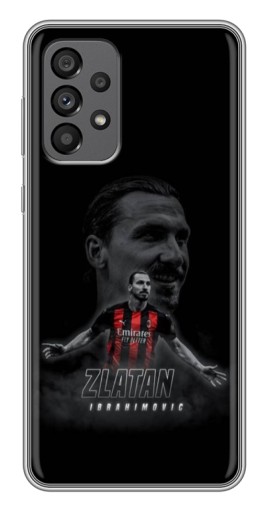 Чехол с печатью "Ибрагимович в Милане" для Samsung Galaxy A73 (5G)