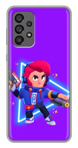 Чехол с принтом "Кольт в наушниках" для Samsung Galaxy A73 (5G)