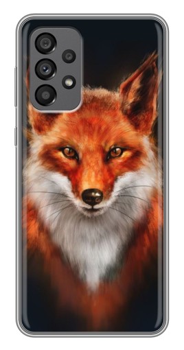 Чехол с печатью "Красивая лиса" для Samsung Galaxy A73 (5G)