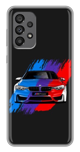 Силиконовый чехол с изображением "Красочный BMW" для Samsung Galaxy A73 (5G)