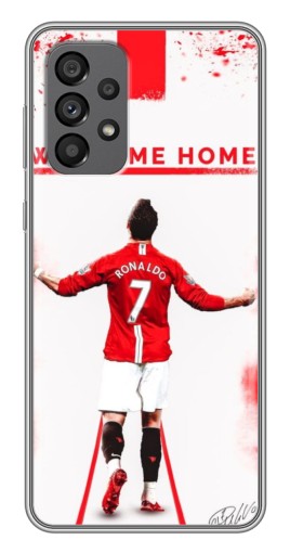 Чехол с картинкой "Криштиану в Манчестере" для Samsung Galaxy A73 (5G)