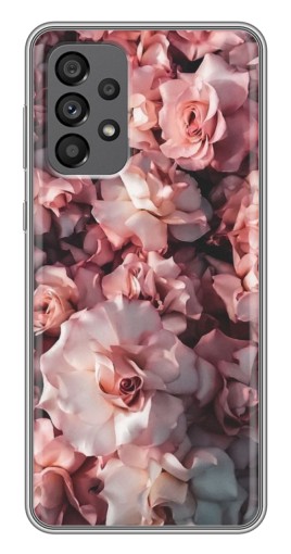 Чехол с печатью "Куст роз" для Samsung Galaxy A73 (5G)