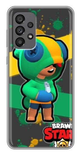 Чехол с картинкой "Leon Brawl Stars" для Samsung Galaxy A73 (5G)