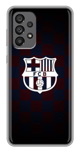Силиконовый чехол с изображением "Лого FCB" для Samsung Galaxy A73 (5G)