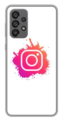 Чехол с картинкой "Логотип Инсты" для Samsung Galaxy A73 (5G)