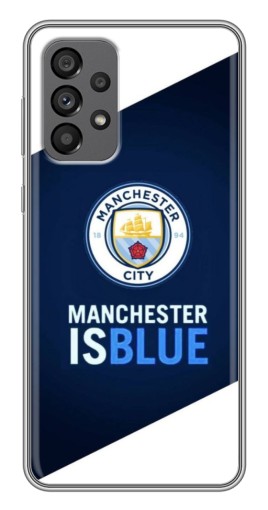 Чехол с картинкой "Manchester is Blue" для Samsung Galaxy A73 (5G)