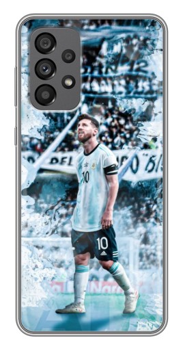 Чехол с принтом "Месси в Аргентине" для Samsung Galaxy A73 (5G)