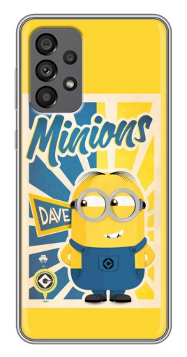 Чехол с картинкой "Minions" для Samsung Galaxy A73 (5G)