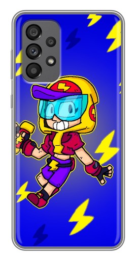 Чехол с картинкой "Молниеносная MAX" для Samsung Galaxy A73 (5G)
