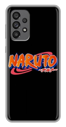 Чехол с картинкой "Надпись Naruto" для Samsung Galaxy A73 (5G)
