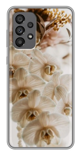 Силиконовый чехол с изображением "Нежная орхидея" для Samsung Galaxy A73 (5G)