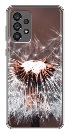 Чехол с картинкой "Одуванчик вблизи" для Samsung Galaxy A73 (5G)