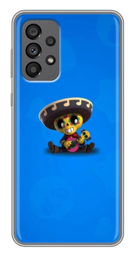 Чехол с печатью "Poco с гитарой" для Samsung Galaxy A73 (5G)
