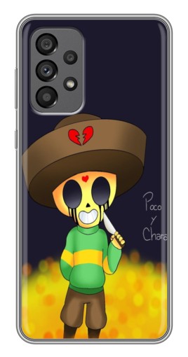 Чехол с картинкой "Poco y Chara" для Samsung Galaxy A73 (5G)