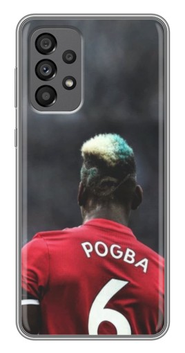 Силиконовый чехол с изображением "Pogba 6" для Samsung Galaxy A73 (5G)