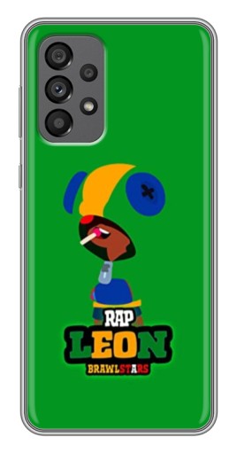 Чехол с картинкой "RAP Leon" для Samsung Galaxy A73 (5G)