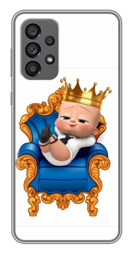 Чехол с принтом "Ребенок Король" для Samsung Galaxy A73 (5G)