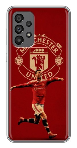 Чехол с принтом "Ronaldo в МЮ" для Samsung Galaxy A73 (5G)