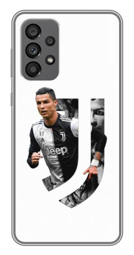 Чехол с печатью "Роналду в Ювентусе" для Samsung Galaxy A73 (5G)
